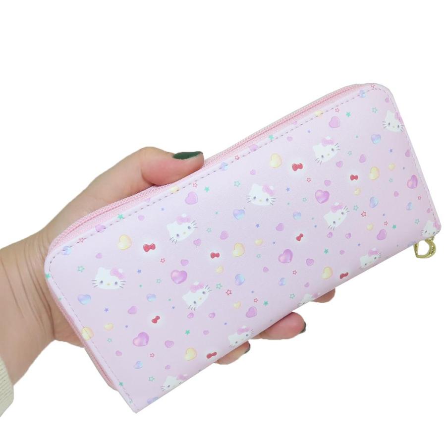Hello Kitty 50週年紀念彷皮長銀包