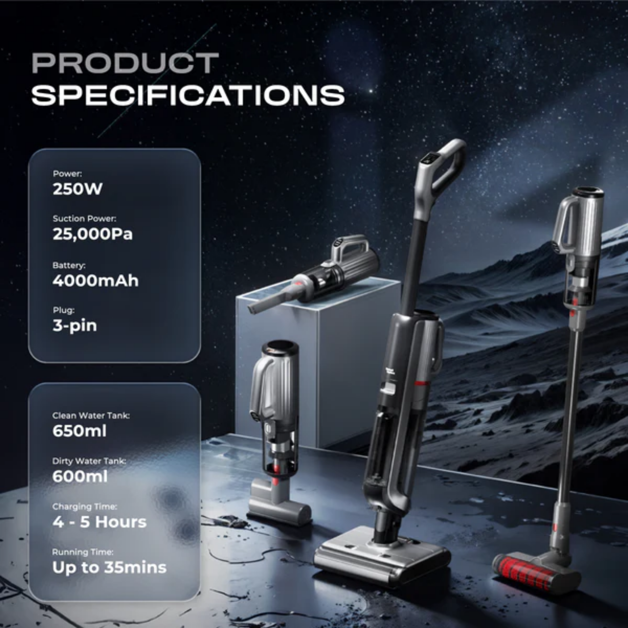 Russell Taylors 4-in-1 Wet & Dry Floor Washer (i4)