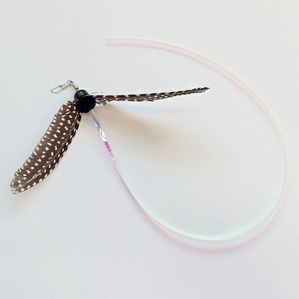 韓國 🇰🇷 handmade 鷹 替換逗貓頭 