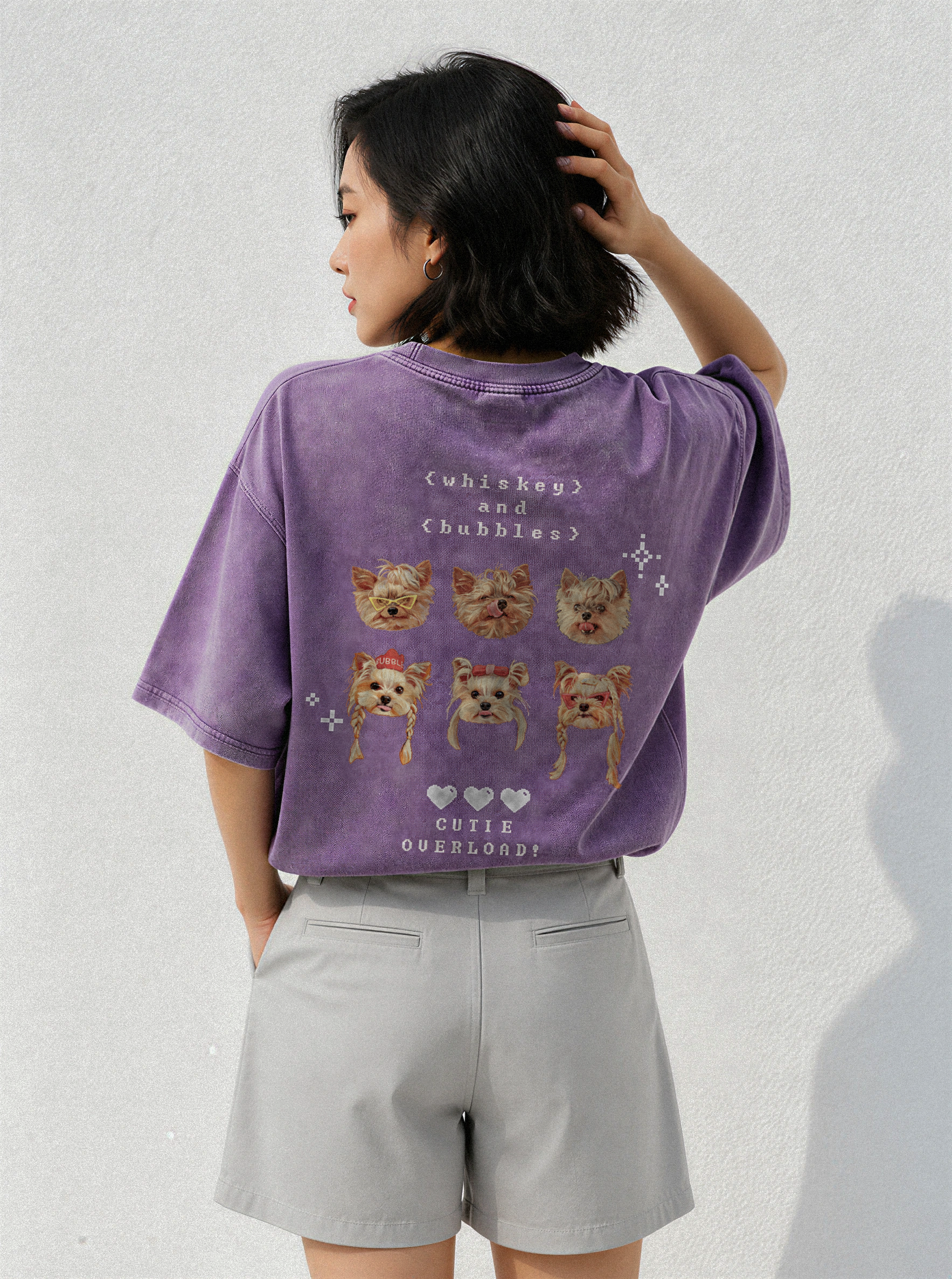 【寵物客製】男女 Oversize T-shirt