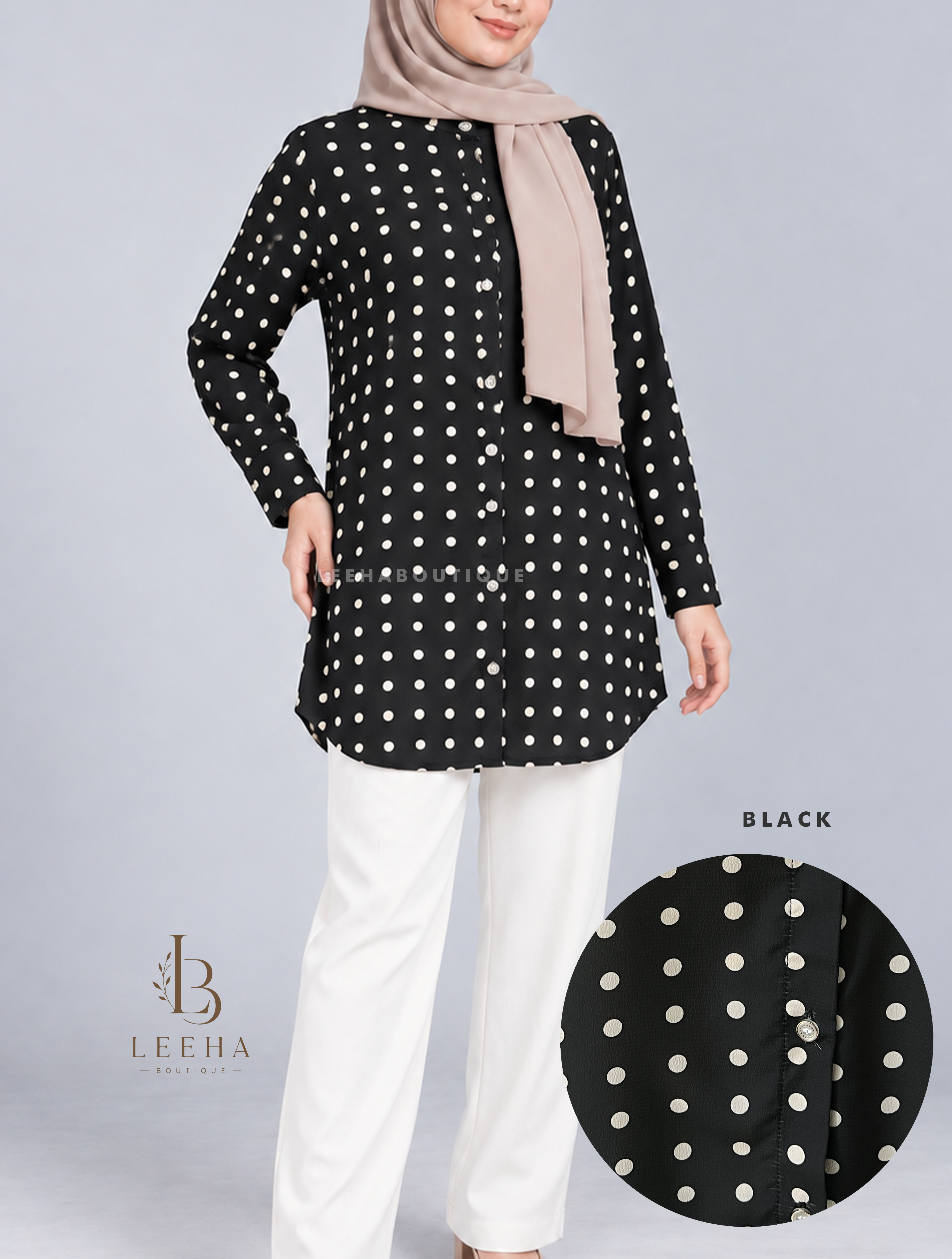 POLKA LILY BLOUSE
