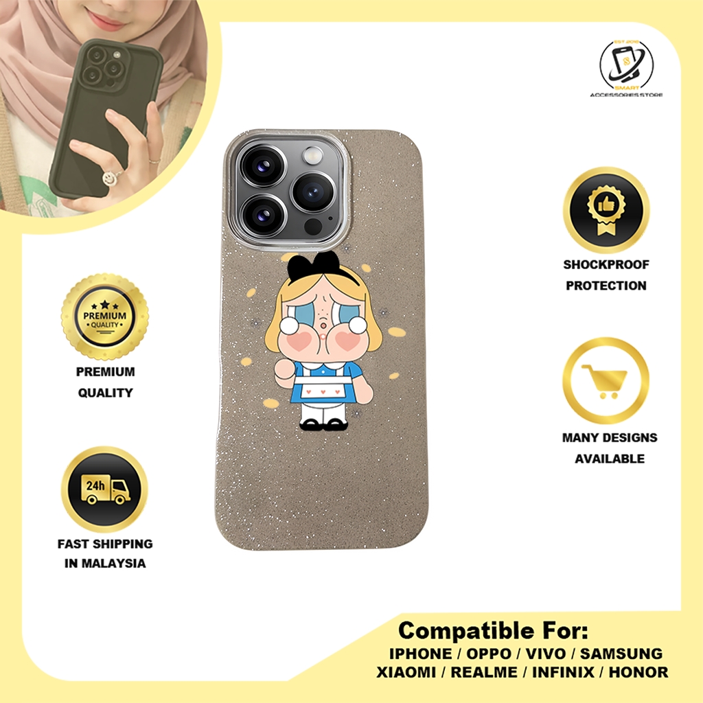 BLING CASE PHONE FOR IPHONE - DESIGN CRYBABY B