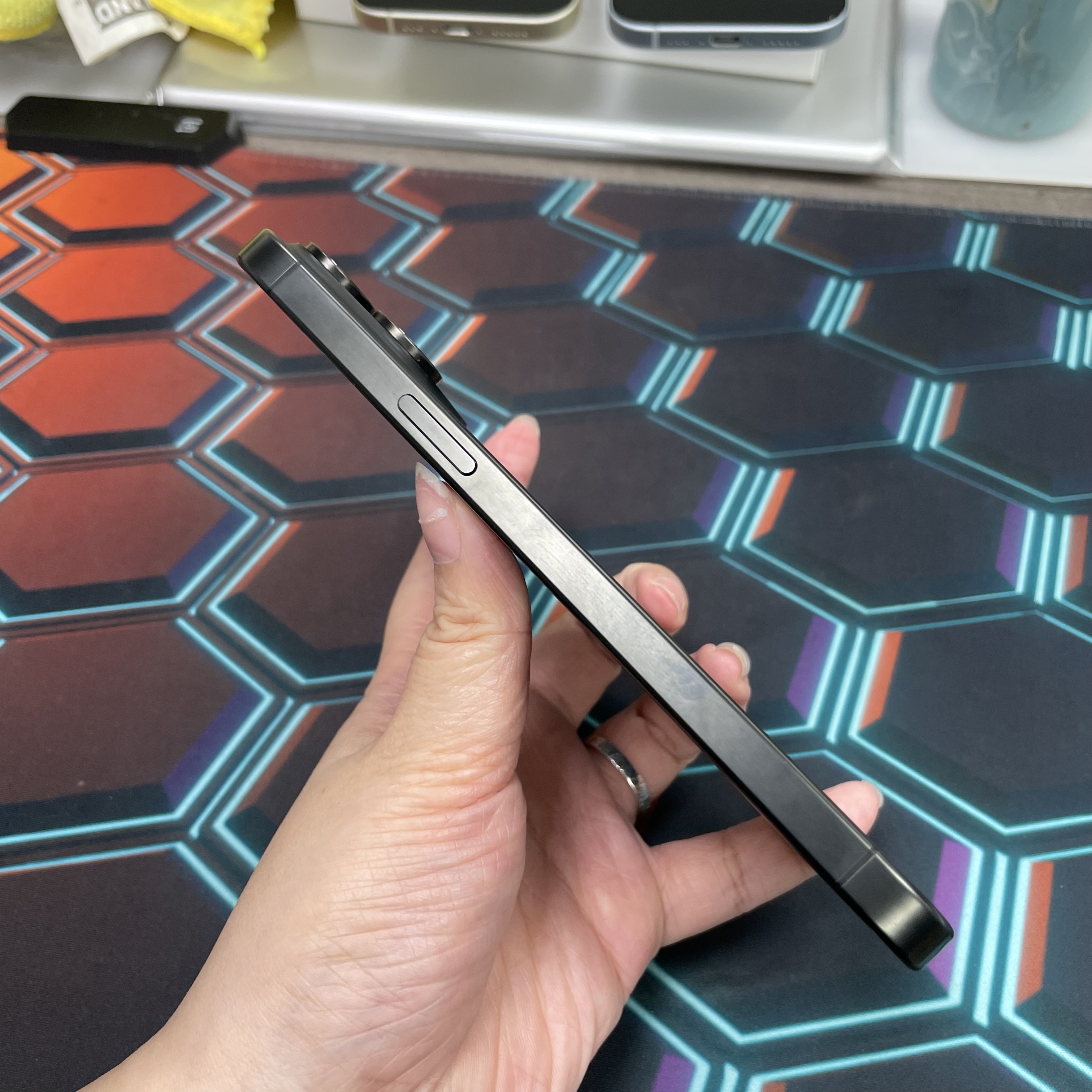 *7758 15 Pro max 完美機 256GB 電79 黑色 black