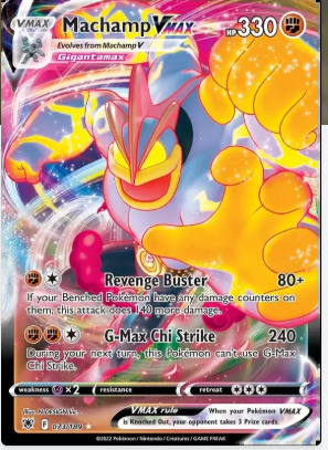 Pokemon TCG Card Game -ASTRAL RADIANT-073/189-MACHAMP VMAX
