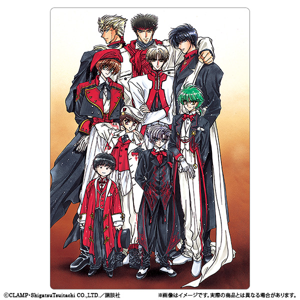《Pre-Order》魔法騎士 B5 墊板｜CLAMP FANS SHOP 商品(26C90-P）