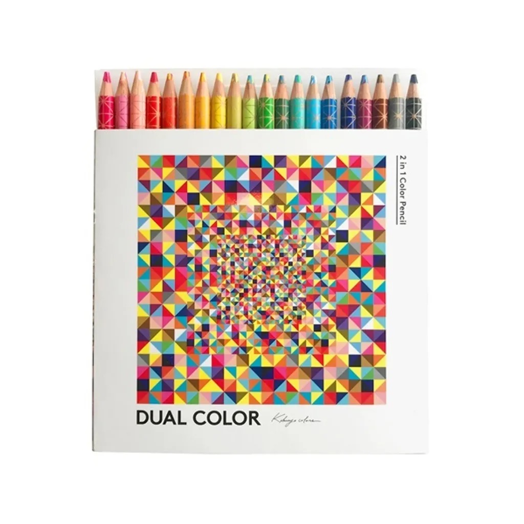 【⭐訂購⭐】🌀 🇯🇵 日本直送 #日本製 #KOKUYO DUAL COLOR 混色鉛筆 🌀 [EIBA-0039][261113]