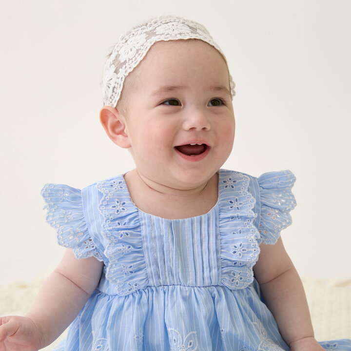 🇯🇵預訂 日本直送🇯🇵Petit Main四色蕾絲荷葉邊短袖包屁裙