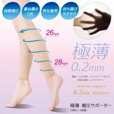 Alphax極薄0.2mm壓力腿墊(大/中碼)
