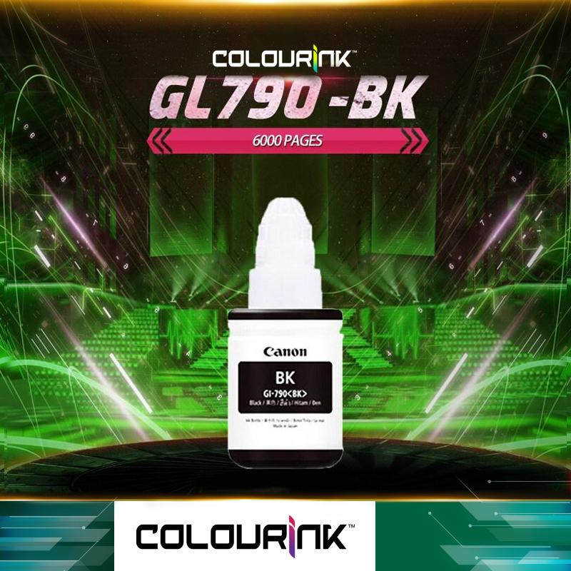 Canon Original Refill Ink GI-790 Black Cyan Magenta Yellow G1000 G2000 G3000 G1010 G2010 G3010 G4010