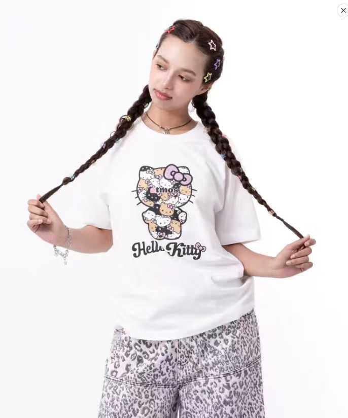 預訂 atmos pink x HELLO KITTY短袖tee [貨號26A619]