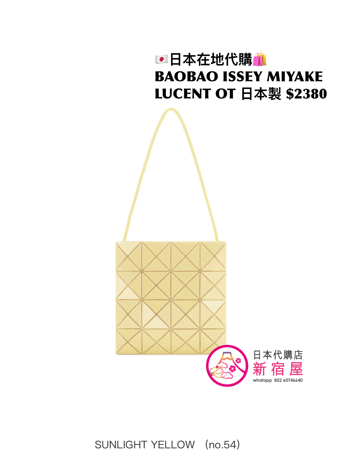 BAOBAO ISSEY MIYAKE LUCENT ONE-TONE