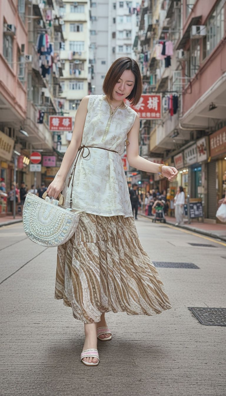 2193 Thai Chiffon Skirt 36"