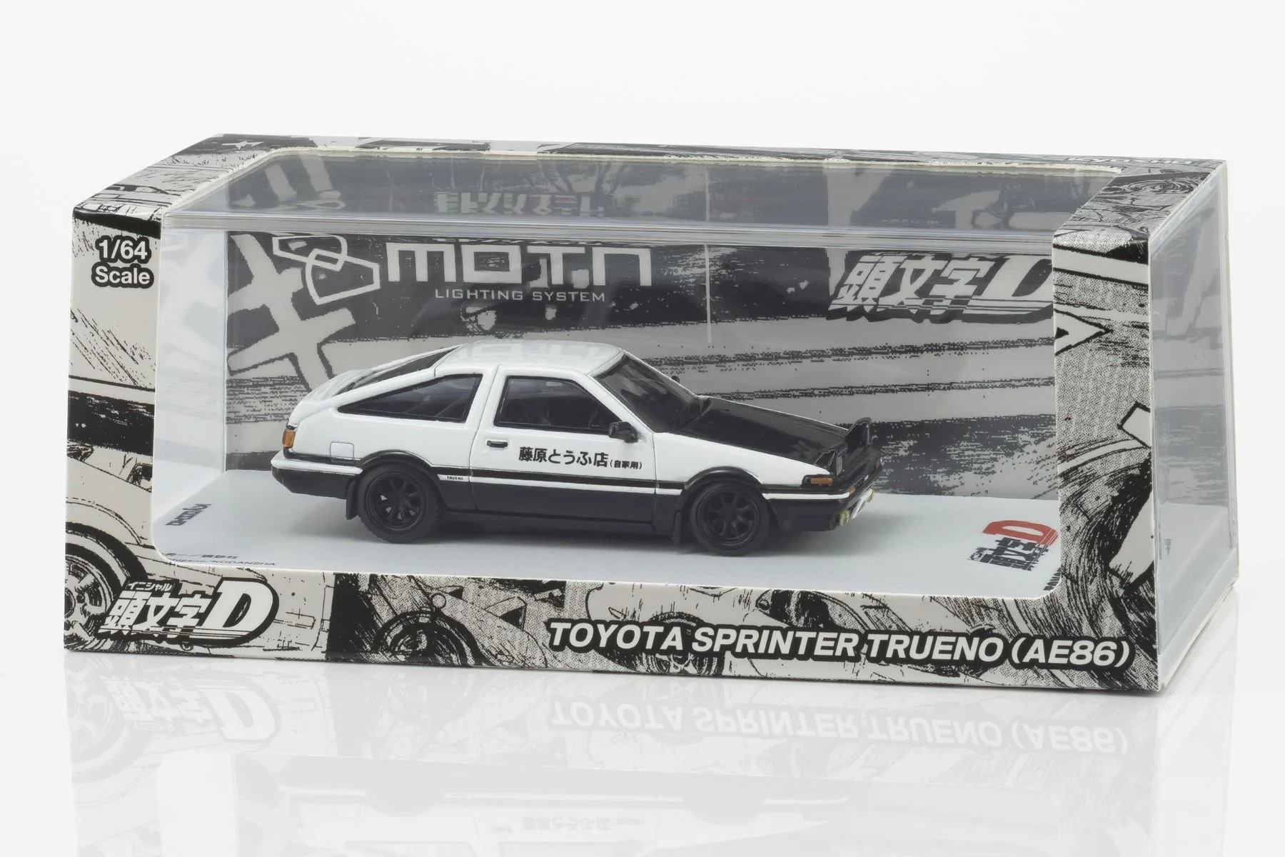 [有燈] Pre Order - Kyosho (07133LA) 1:64 INITIAL D TOYOTA SPRINTER TRUENO (AE86) With LED｜ 預訂優惠價 Pre-Order Price: HK$189
