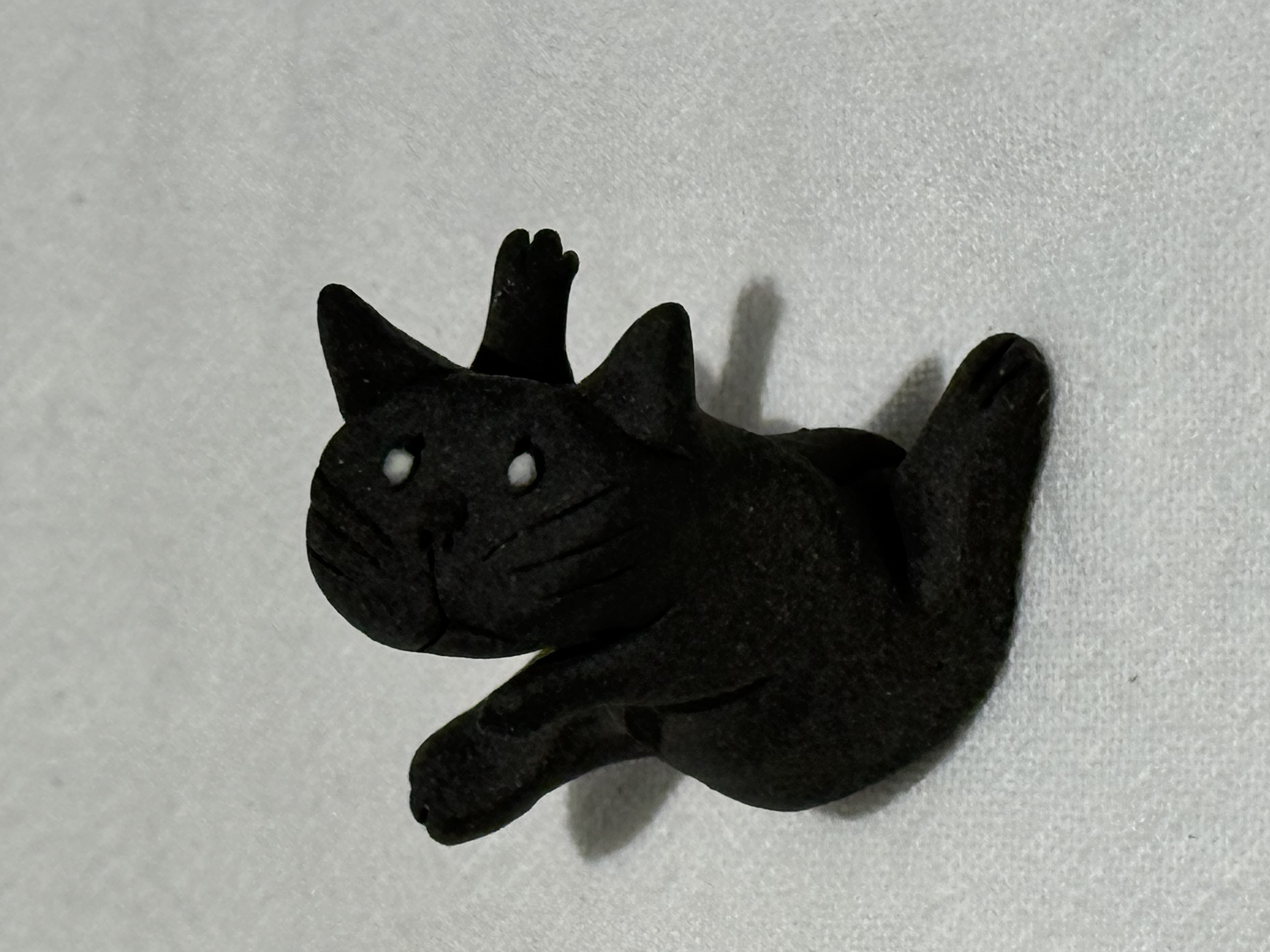 半澤淳子  黑色貓咪擺件 ABCDE款