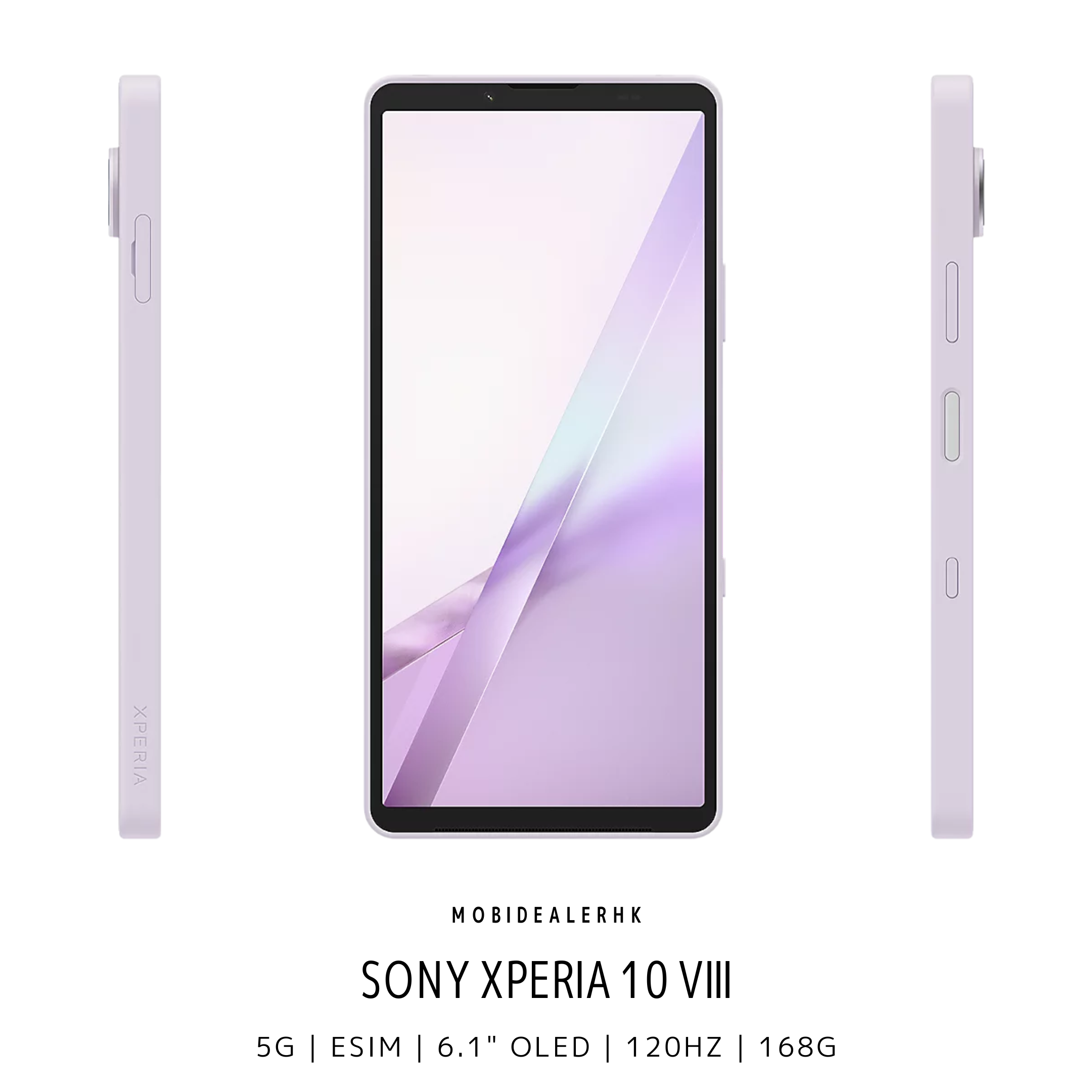 Sony Xperia 10 VIII | 索尼 Xperia 10 VIII | 5G | 智能手機 | 168g 極輕機身 | 6.1" OLED | 5000mAh | 3.5mm 耳機孔