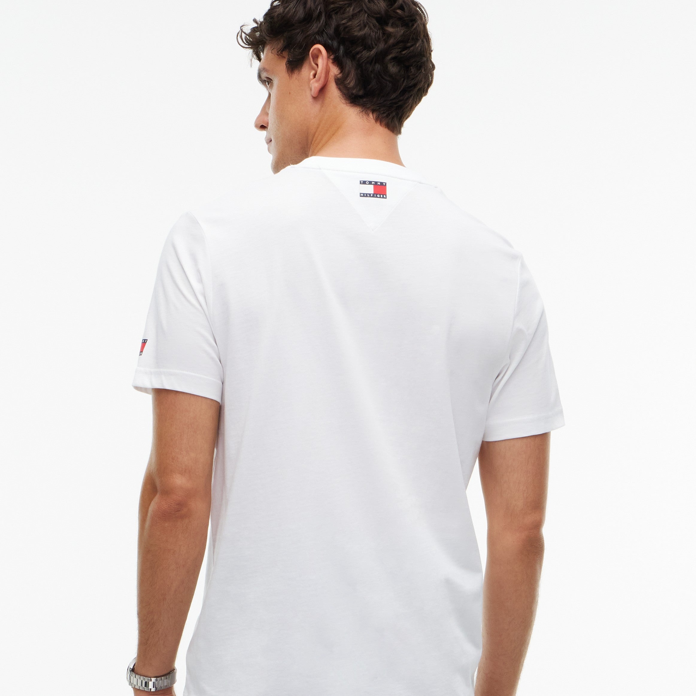 TH x Cadillac F1 Team 凱迪拉克車隊墨西哥特別版白色標誌性印花 T-Shirt MN0MN00144YBR