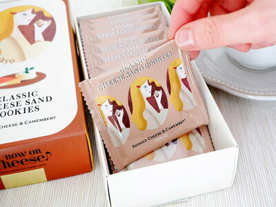 [訂購] [日本製] NOW ON CHEESE ｜ 煙燻芝士&金文拔曲奇 ｜ 10件入 ｜ 賞味期限：90-120日 {TF2401007}