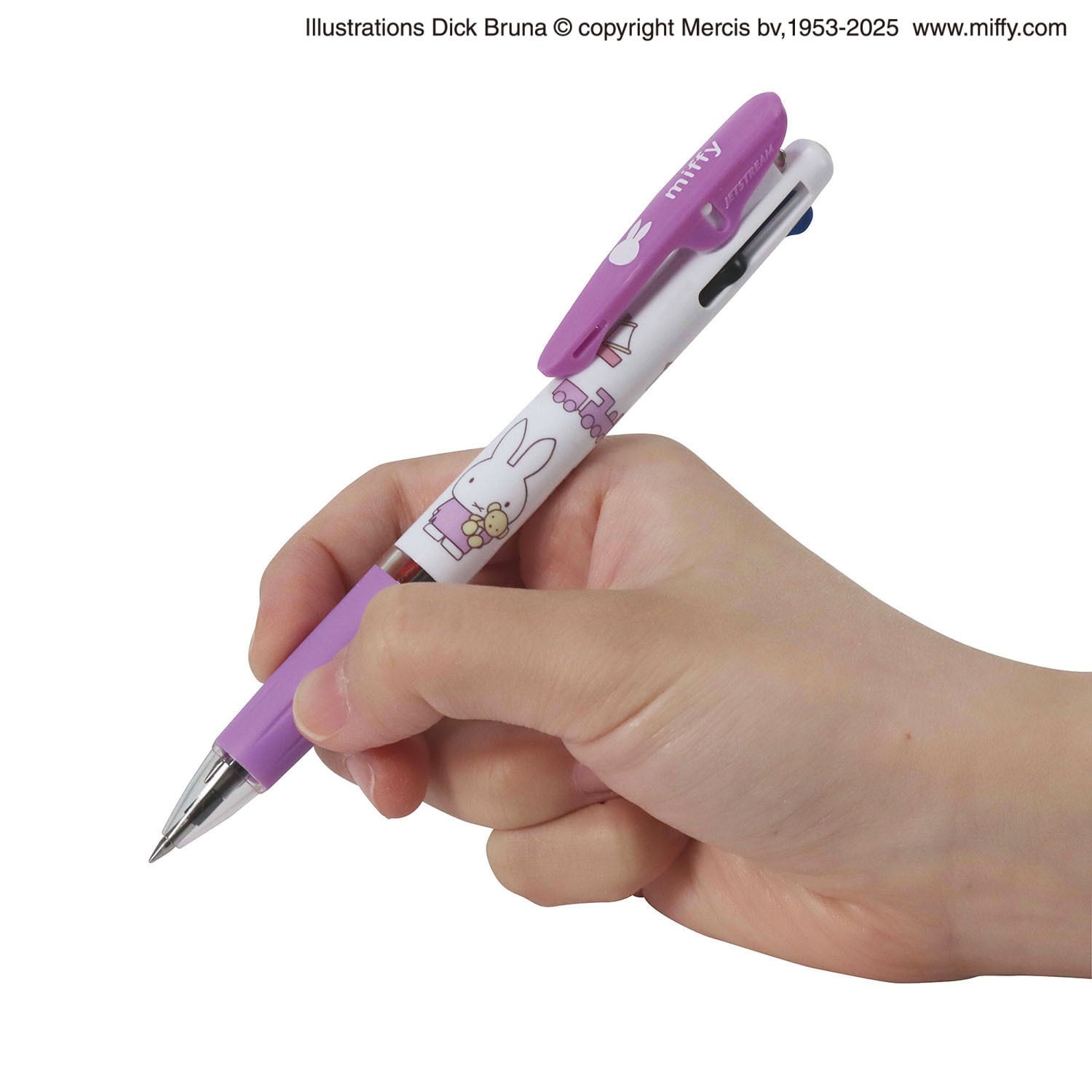 現貨｜Miffy 日本製 uni 三菱 Jetstream 0.5mm 3色 原子筆 (EB462B)