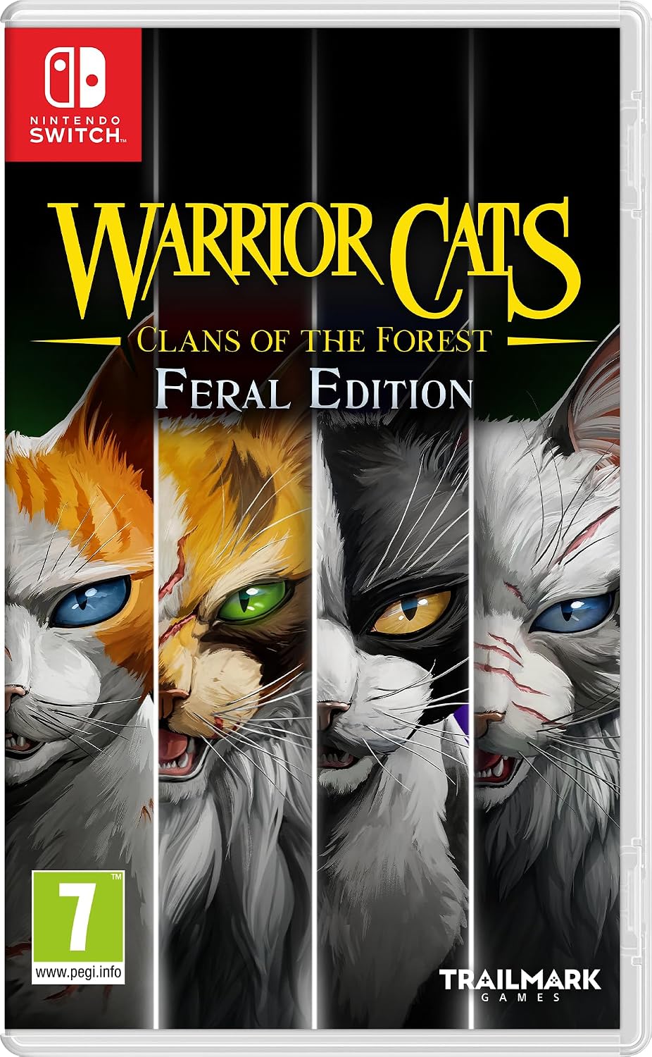 【預售 23/ 10】NS 貓戰士：森林部》Warrior Cats: Clans of the Forest  英文  ( 英文封面 ) XLMS3437