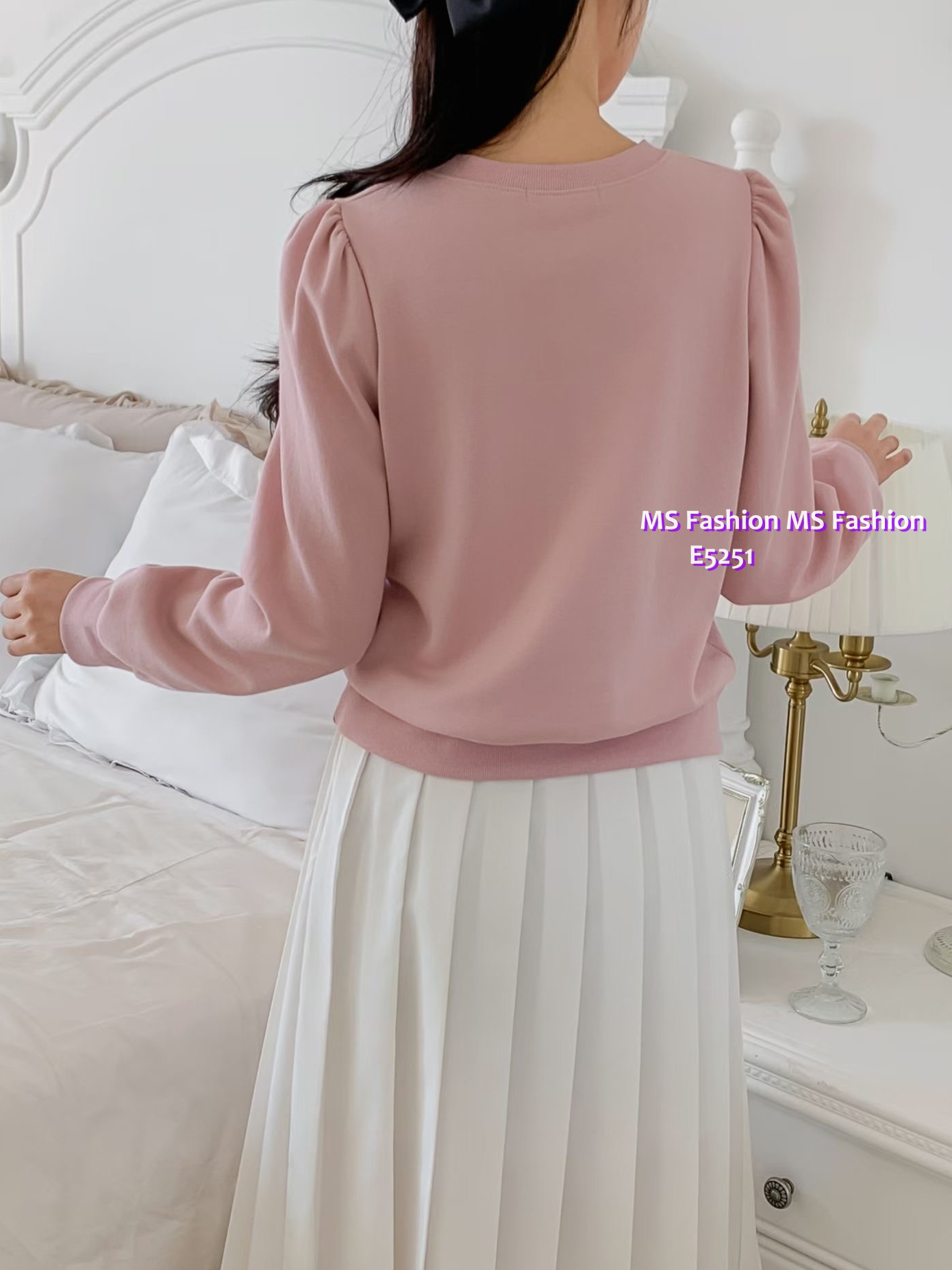 E5251 簡約有款ruffle top