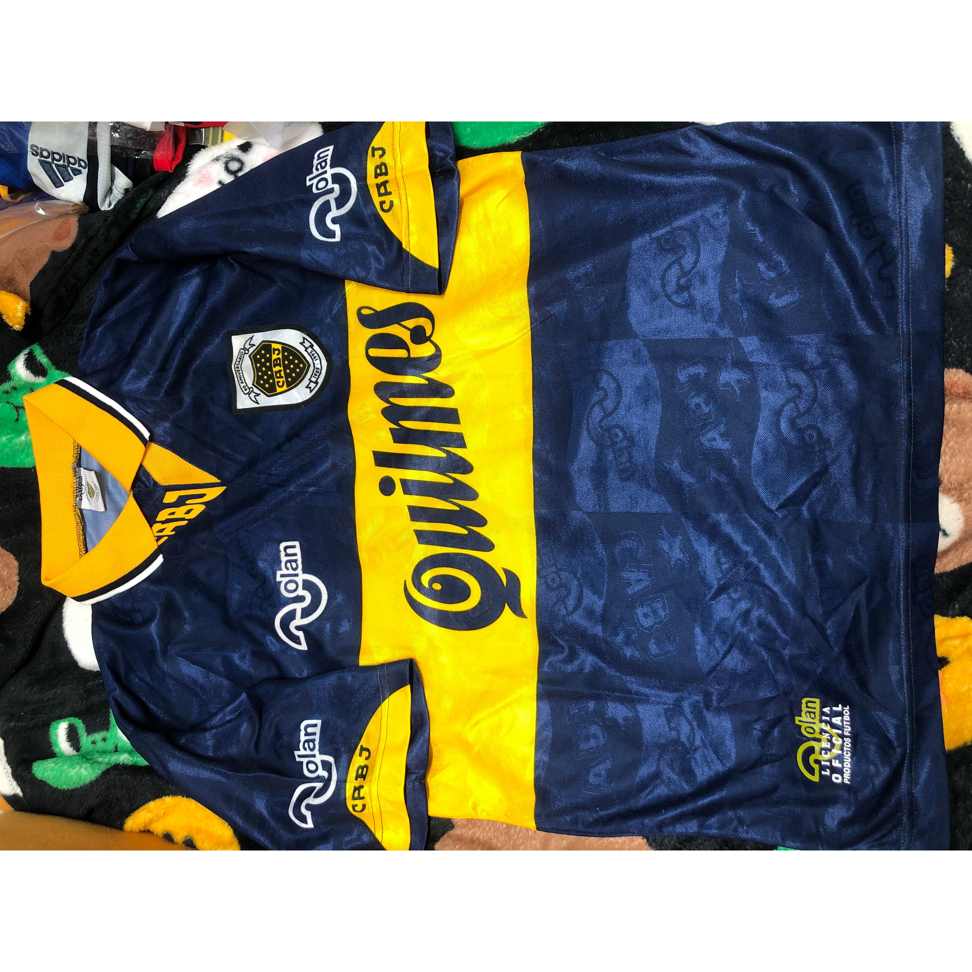 Boca juniors 95 96 vintage home shirt 10 Maradona