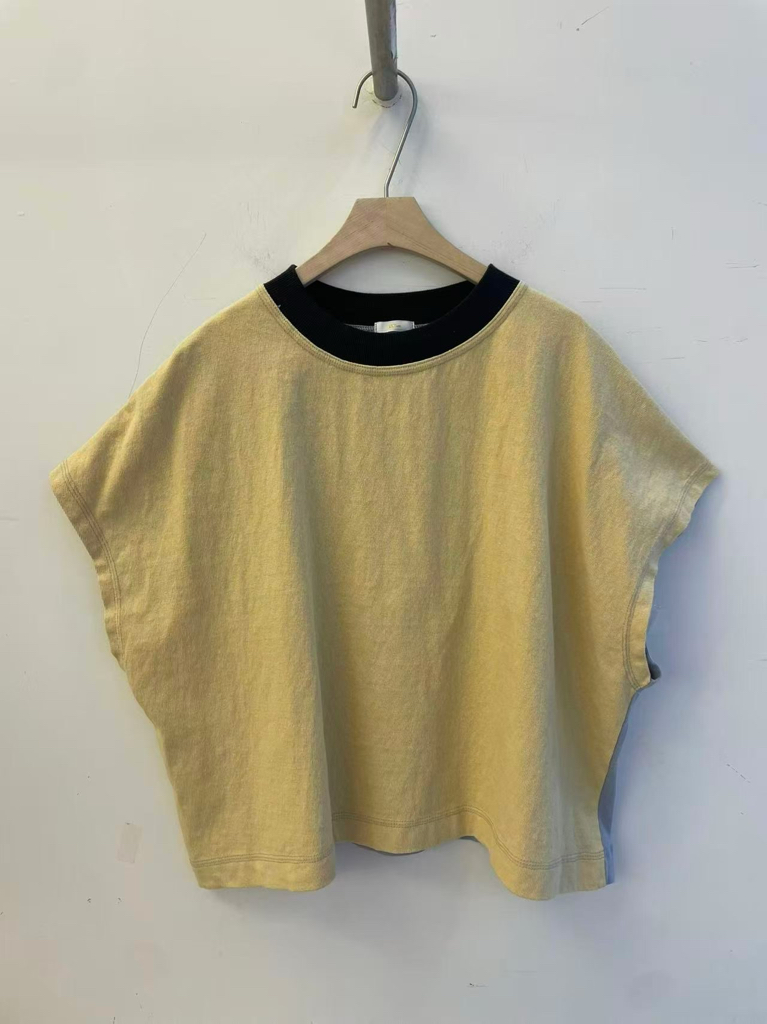 XNN OX 夏季撞色top