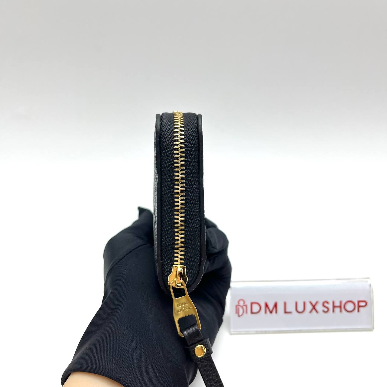 LV Black Monogram Empreinte Zippy Coin Purse