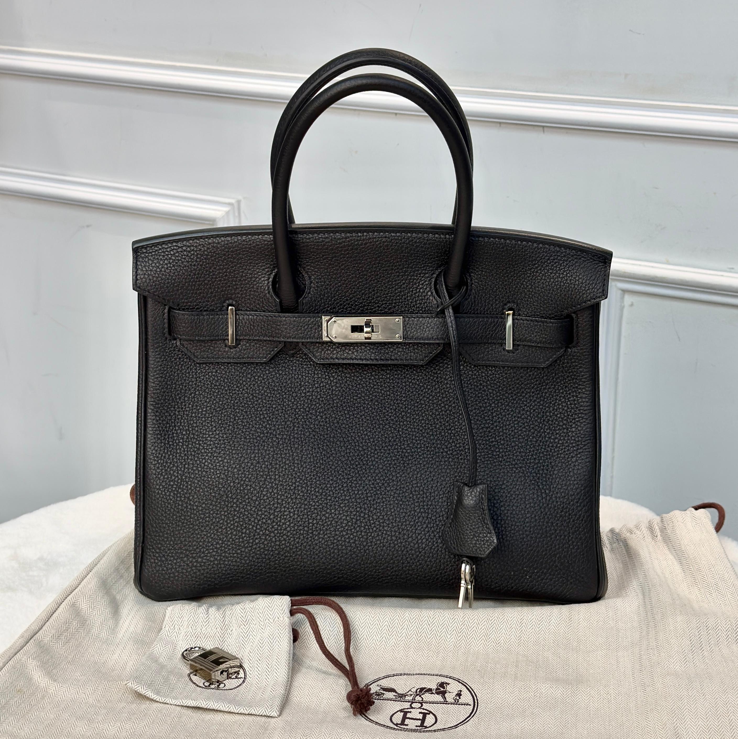 Hermes 黑銀Birkin30 Togo皮 罕有黑銀bk30❤️‍🔥「穩陣理財產品」