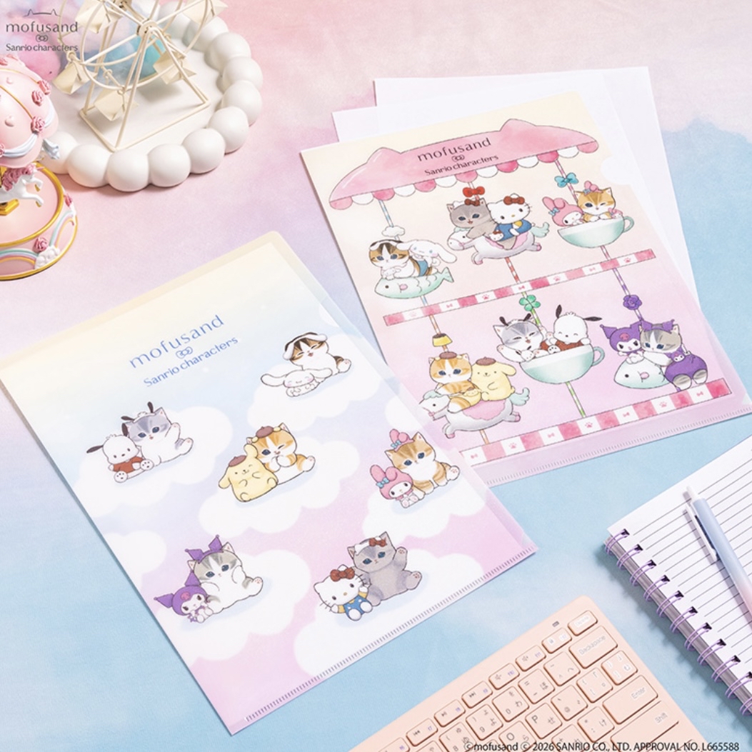 Mofusand 鯊魚貓 MEMO｜預訂