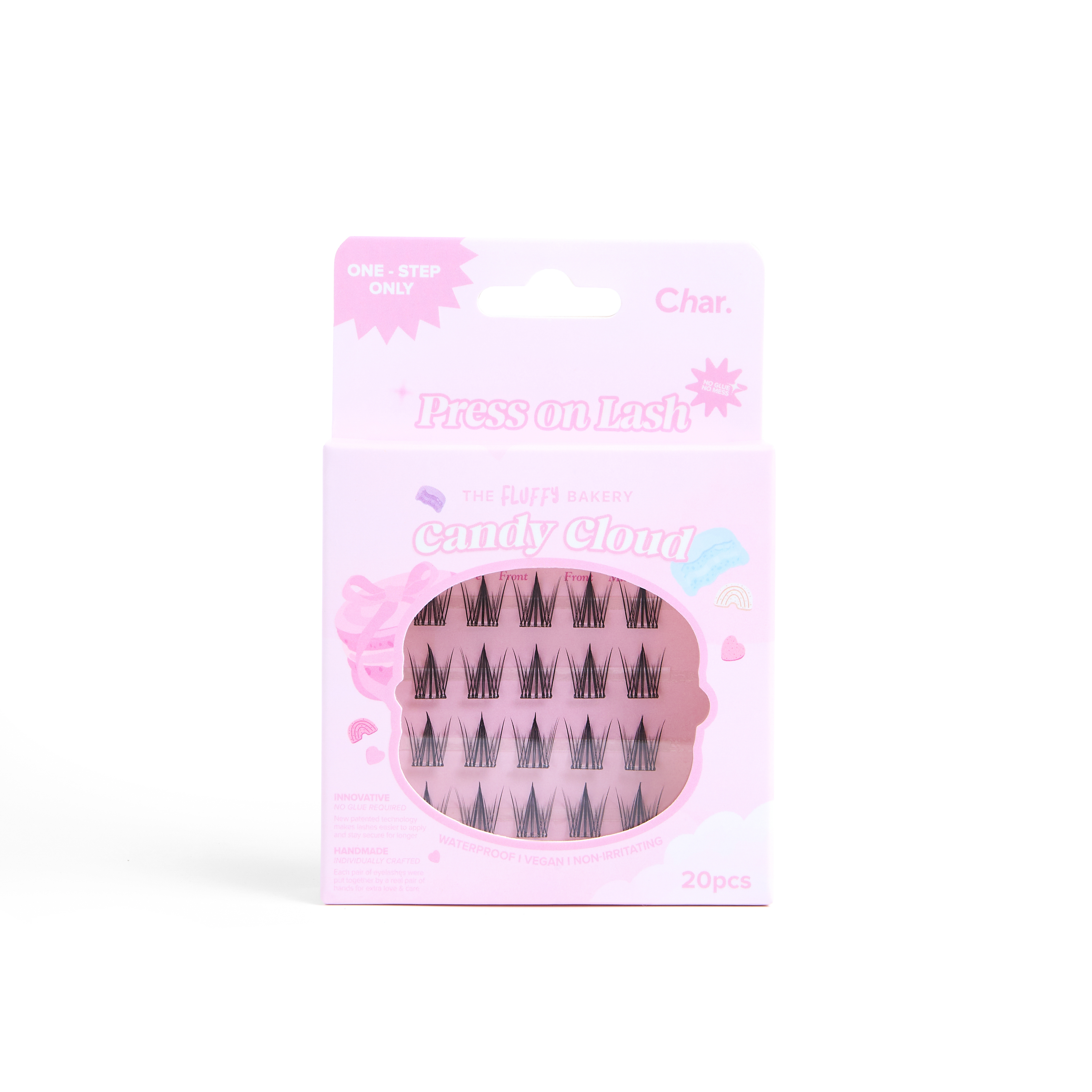 Char. Fluffy Bakery系列 柔軟假眼睫毛（Candy Cloud 20PCS）