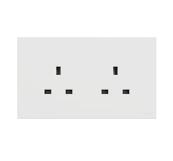 施耐德 奐然AvatarOn C 白 13A孖蘇 插座