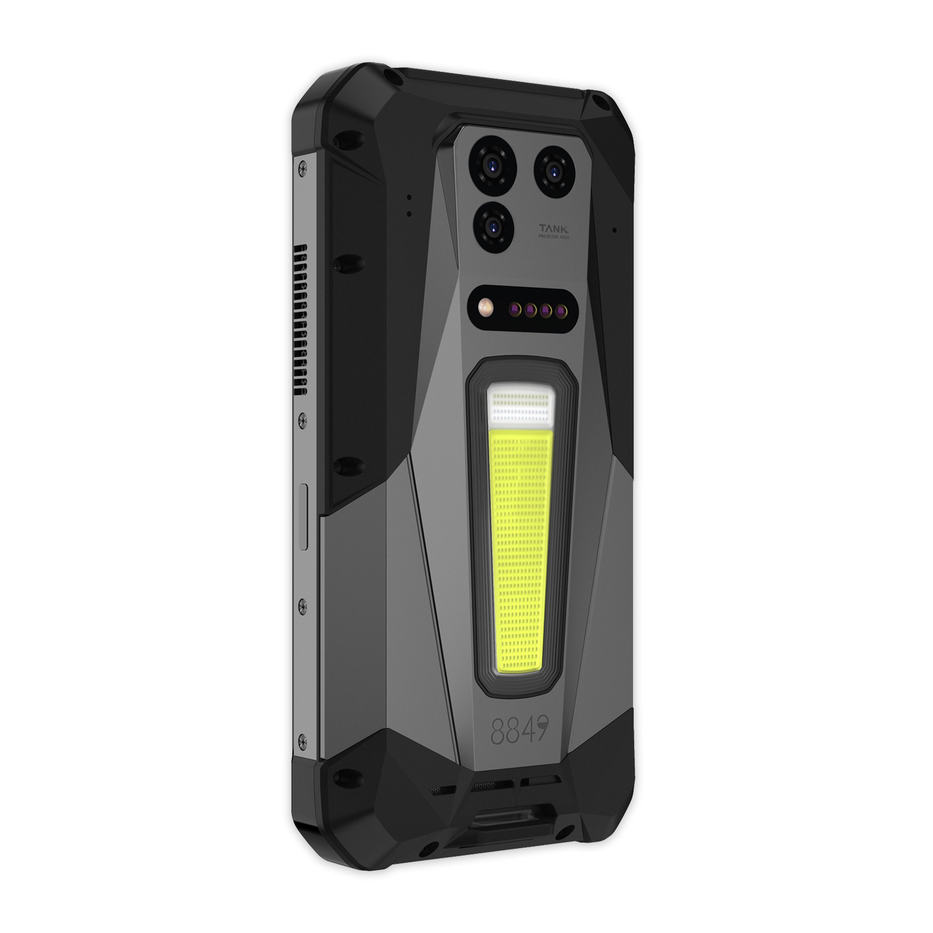 8849 / Unihertz Tank 5 5G | 6.73吋 AMOLED 120Hz 17600mAh 1080P DLP投影儀 雷射測距 露營燈 警示燈 夜視 WiFi7 USB3.1 雙頻GPS eSim 三防 投影手機 Rugged Phone with Projector