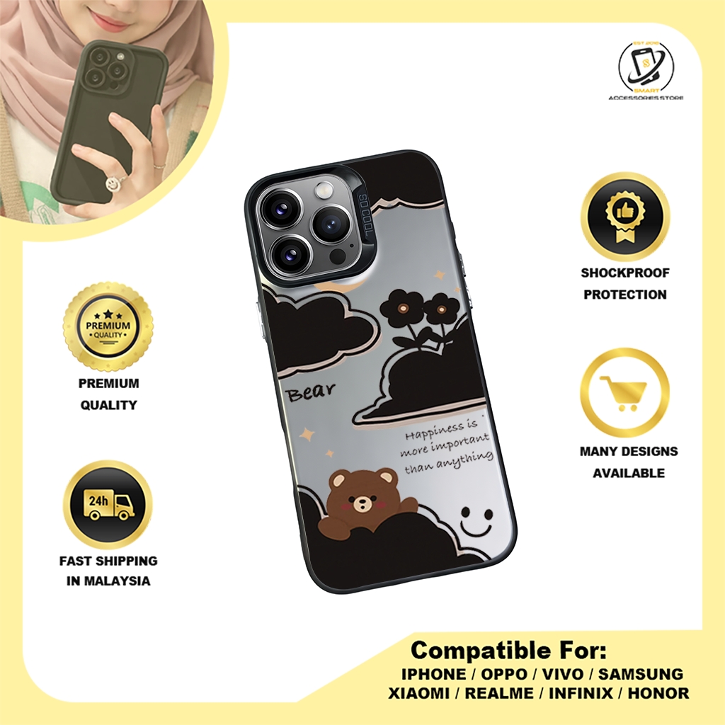 IMD CASE PHONE FOR INFINIX - DESIGN BEAR F