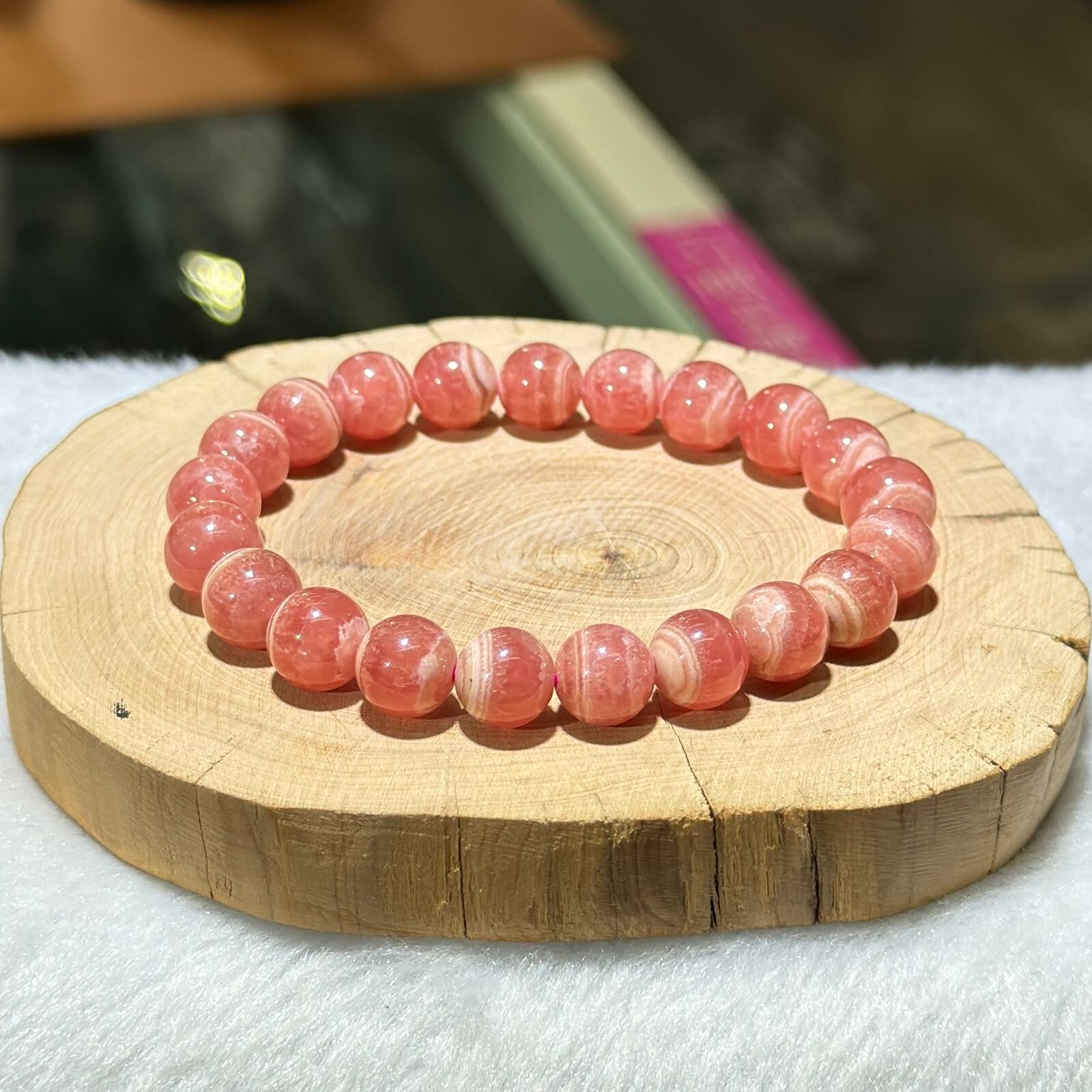 千層紅紋石手串 9 mm +/-