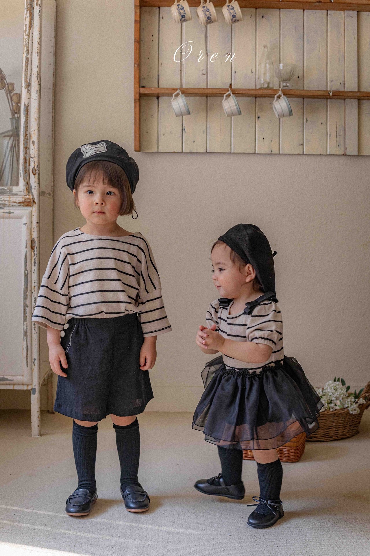 🇰🇷oren包屁裙/set black