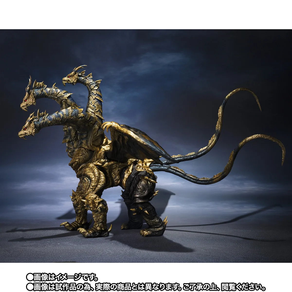(預訂訂金 $1000) (總價 $2209) (魂限) Bandai S.H.MonsterArts 哥斯拉最後戰役 凱薩基多拉 (行版) Godzilla Kaizer Ghidorah