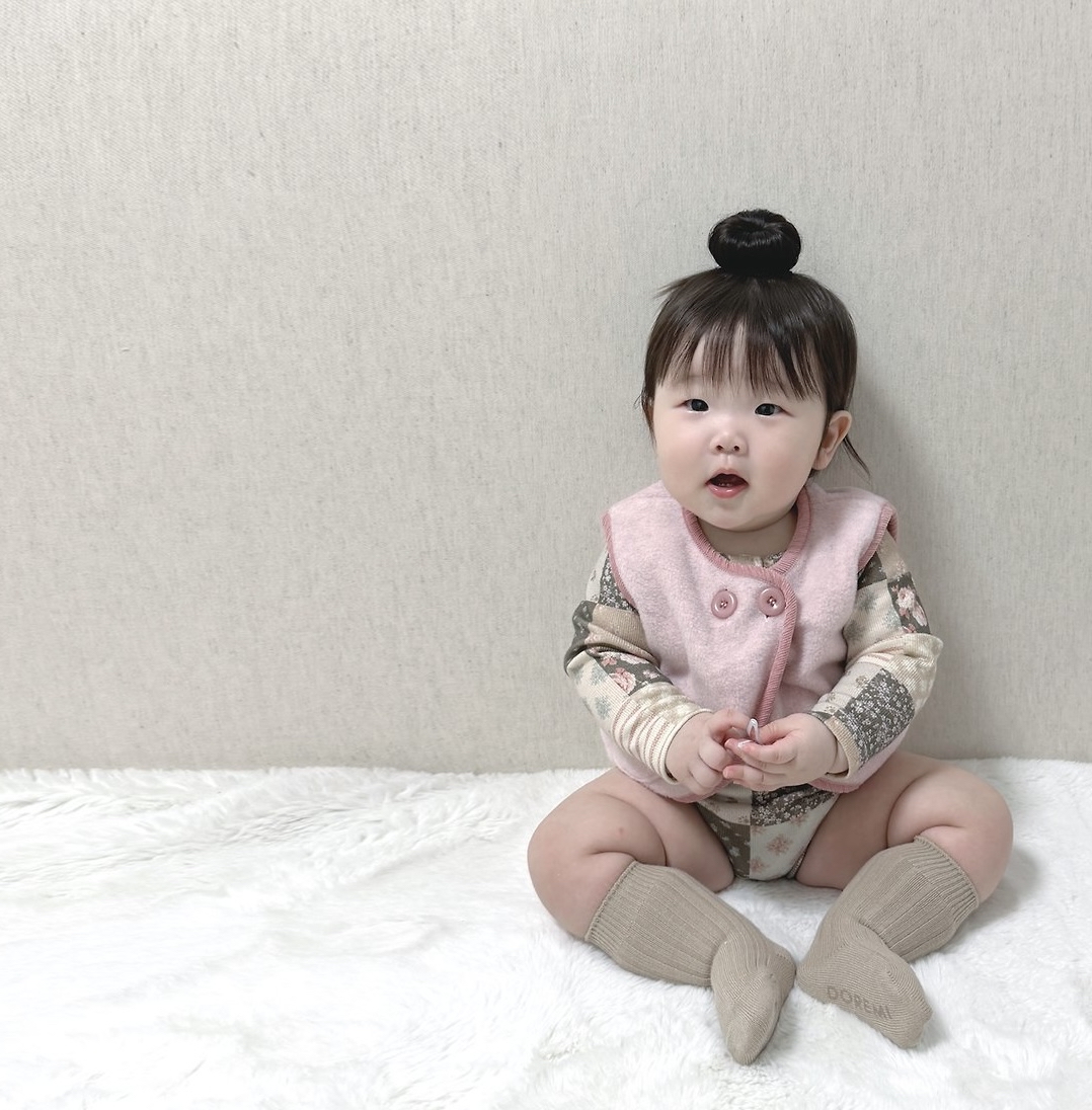 韓國保暖Cotton candy vest(Baby size)