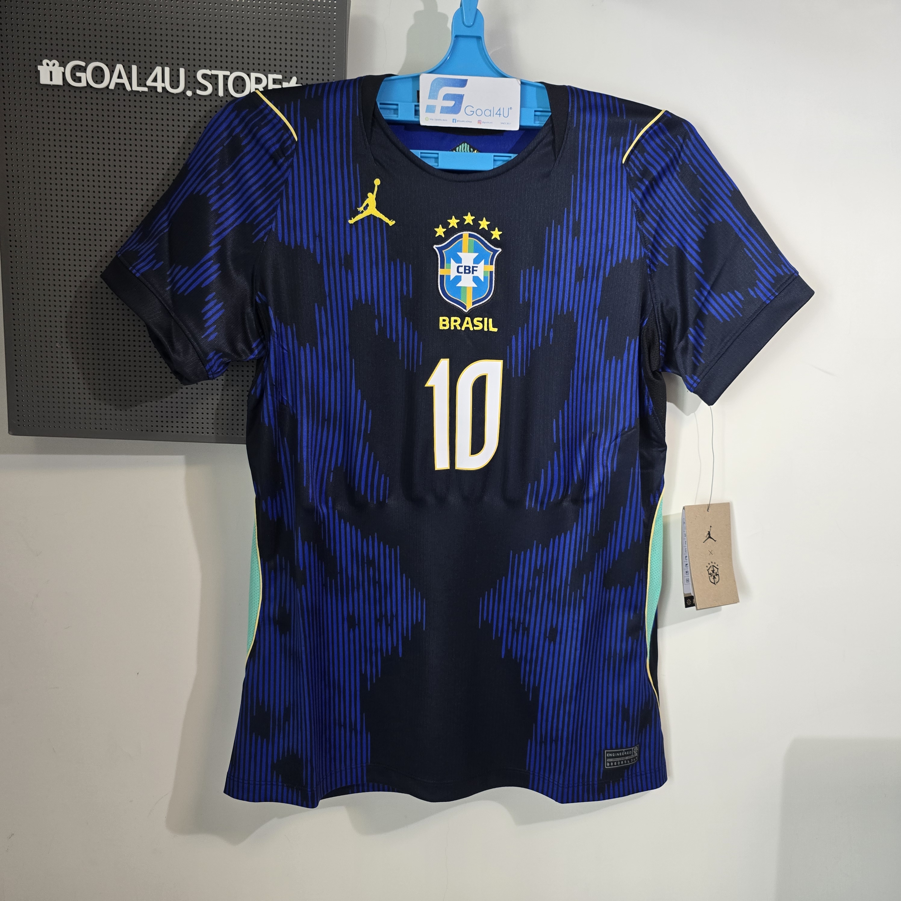 #女裝 Nike x Jordan Brazil 巴西 2026-27 作客女裝球迷版球衣 (可加印字章) IU1077