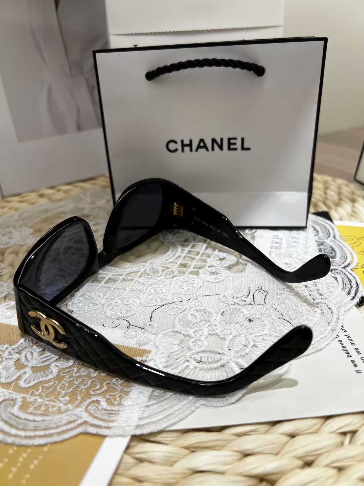 Chanel Matelassé sunglasses