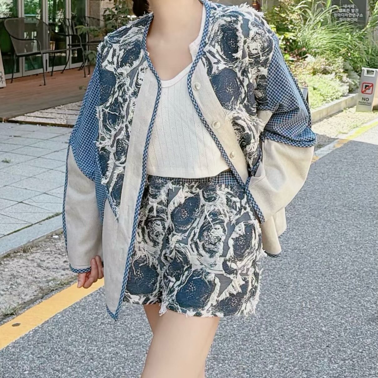 (2026FW) ECHOPARTY - JACKET & SHORTS