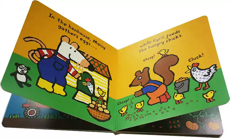 Maisy's  Nursery / Farm / House / Shop 3D Board Book 小鼠波波 立體場景紙板書 4 books