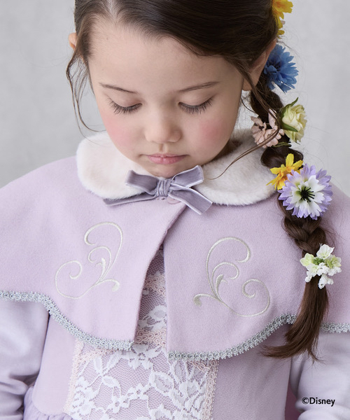 B0060 長髮公主套裝（上衣裙+半裙+斗篷）