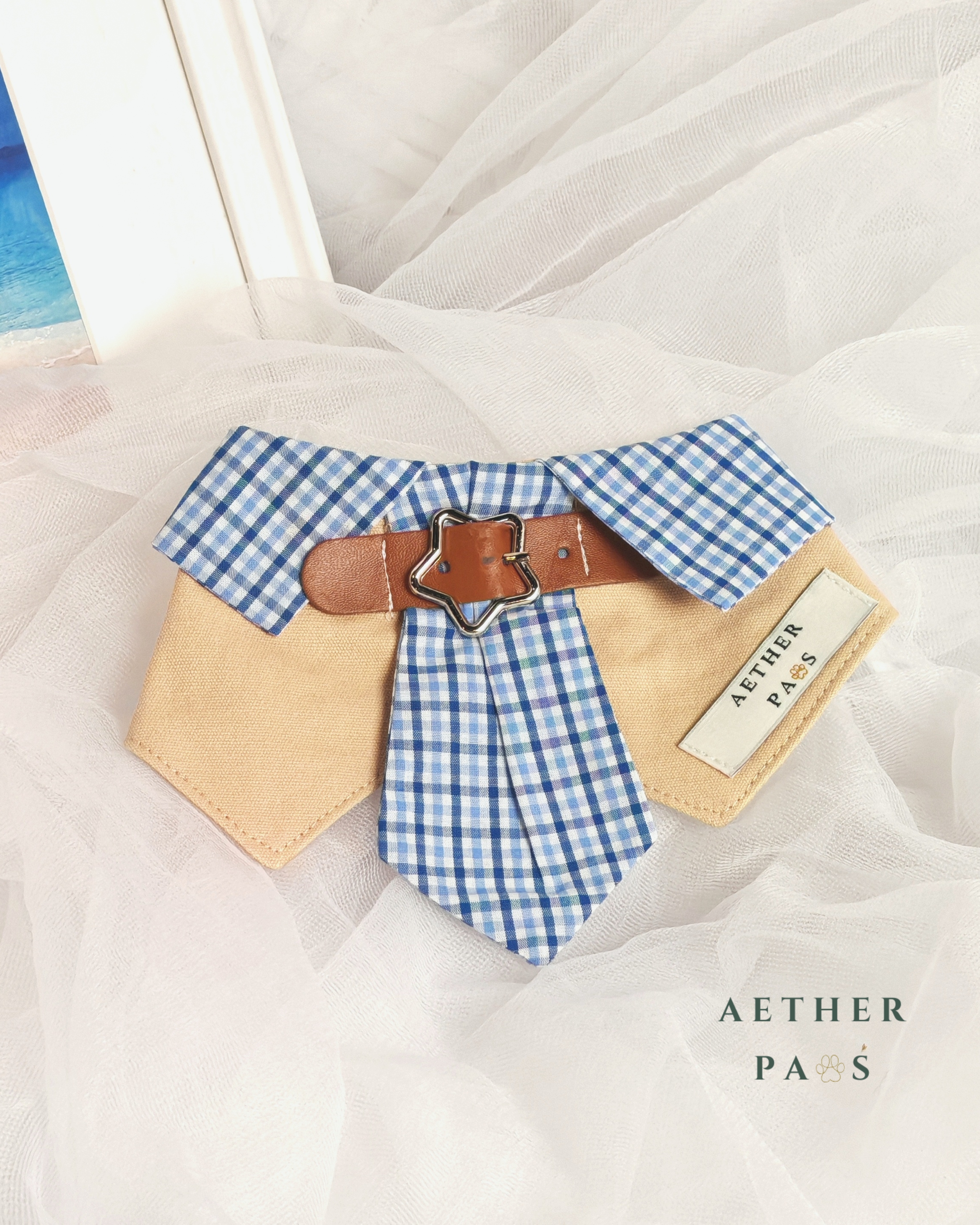 The Khaki Tie Bib