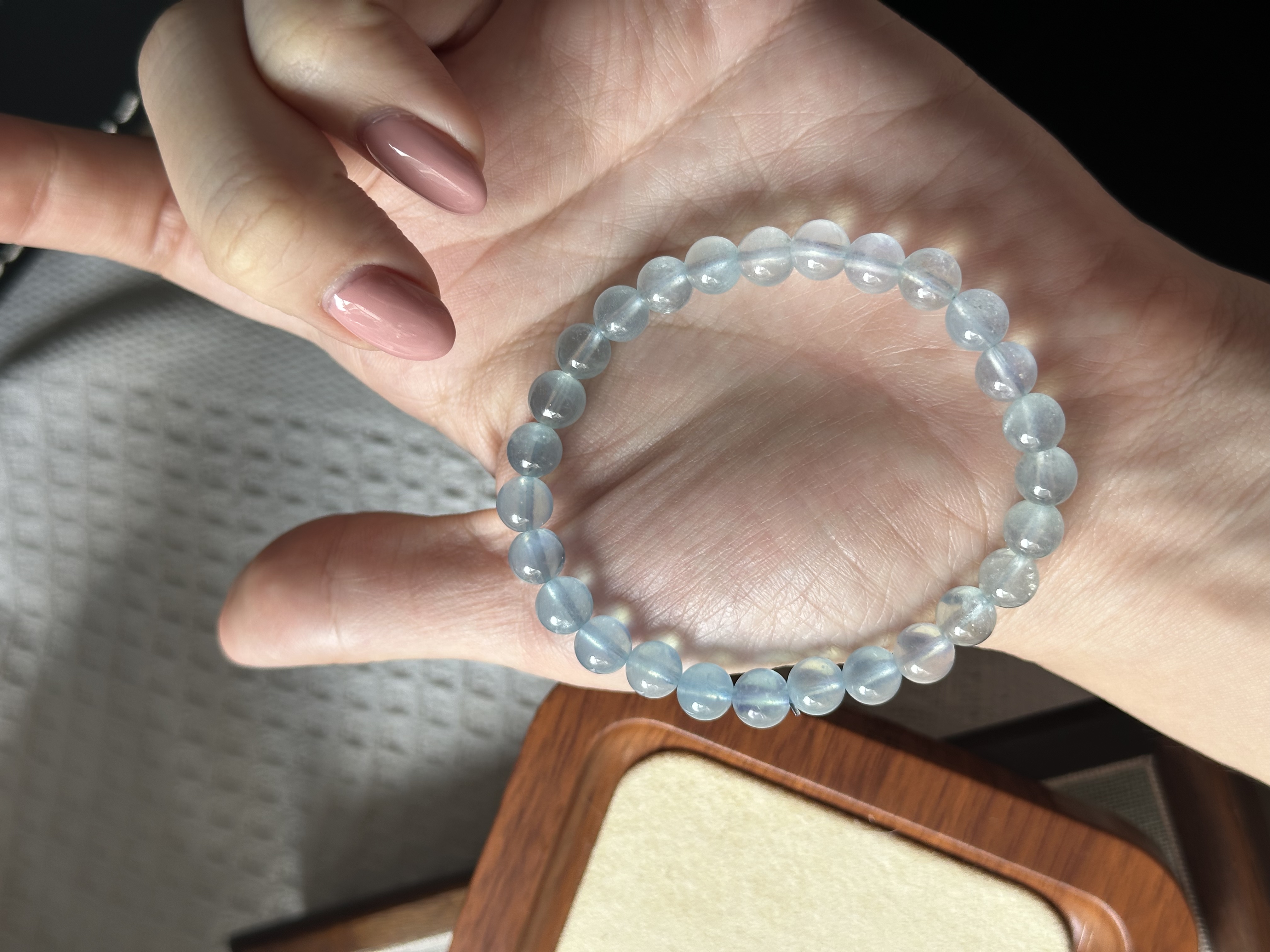 渐变海蓝宝 ｜ Ombre Aquamarine 7.2mm 