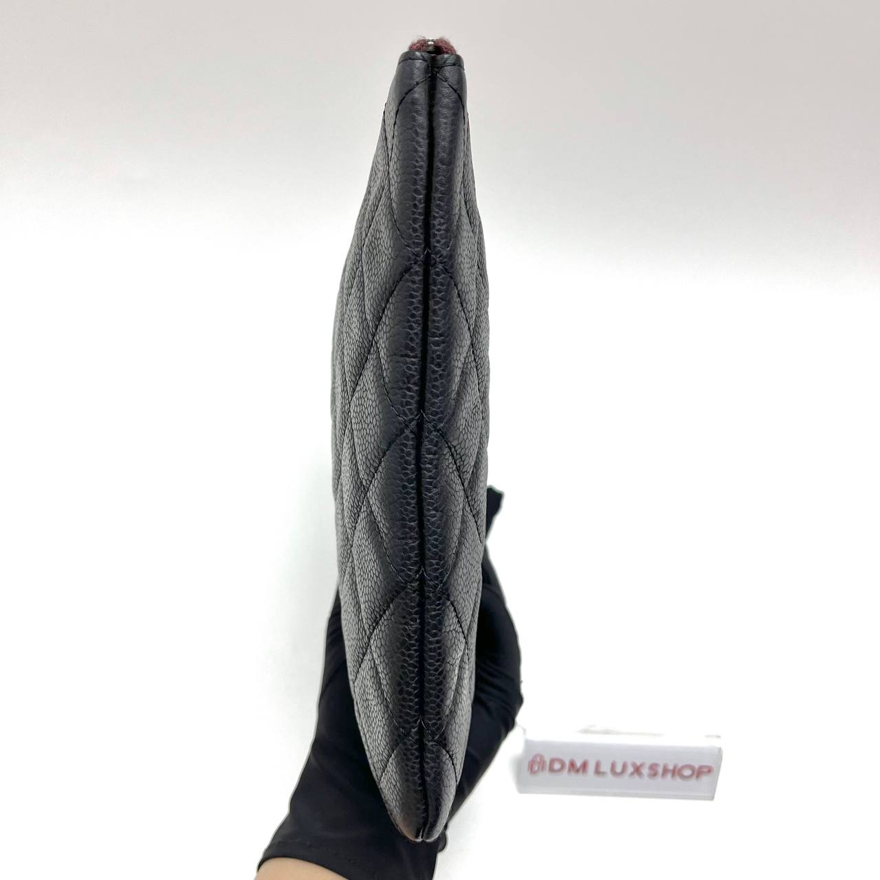 Chanel O Case Black Caviar SHW (Serial 21, Year 2016)