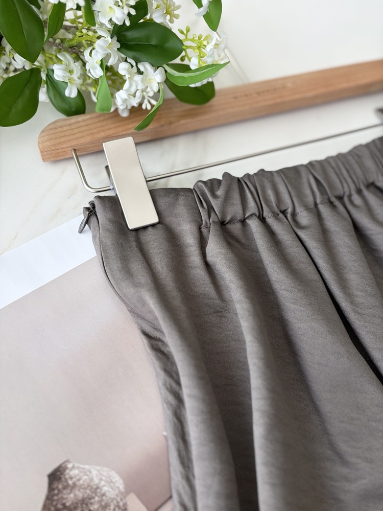 Lacie Asymmetric Skirt (Ivory)