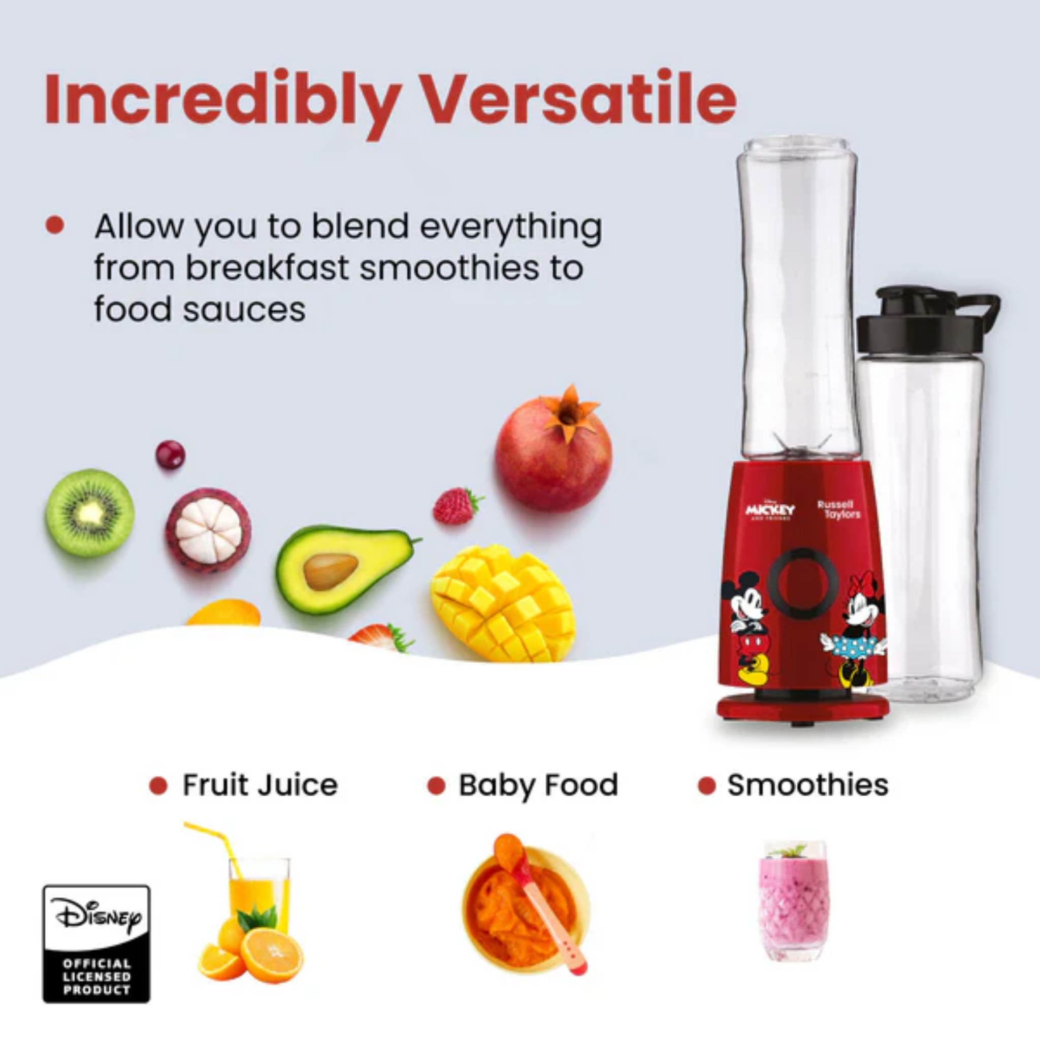 Russell Taylors 600ml Mickey Personal Blender (D4)