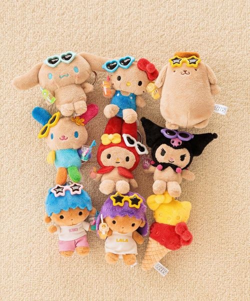 日本預訂📍日本Sanrio x LOWRYS FARM得意系列 - 公仔吊飾 2026年8月下旬出貨