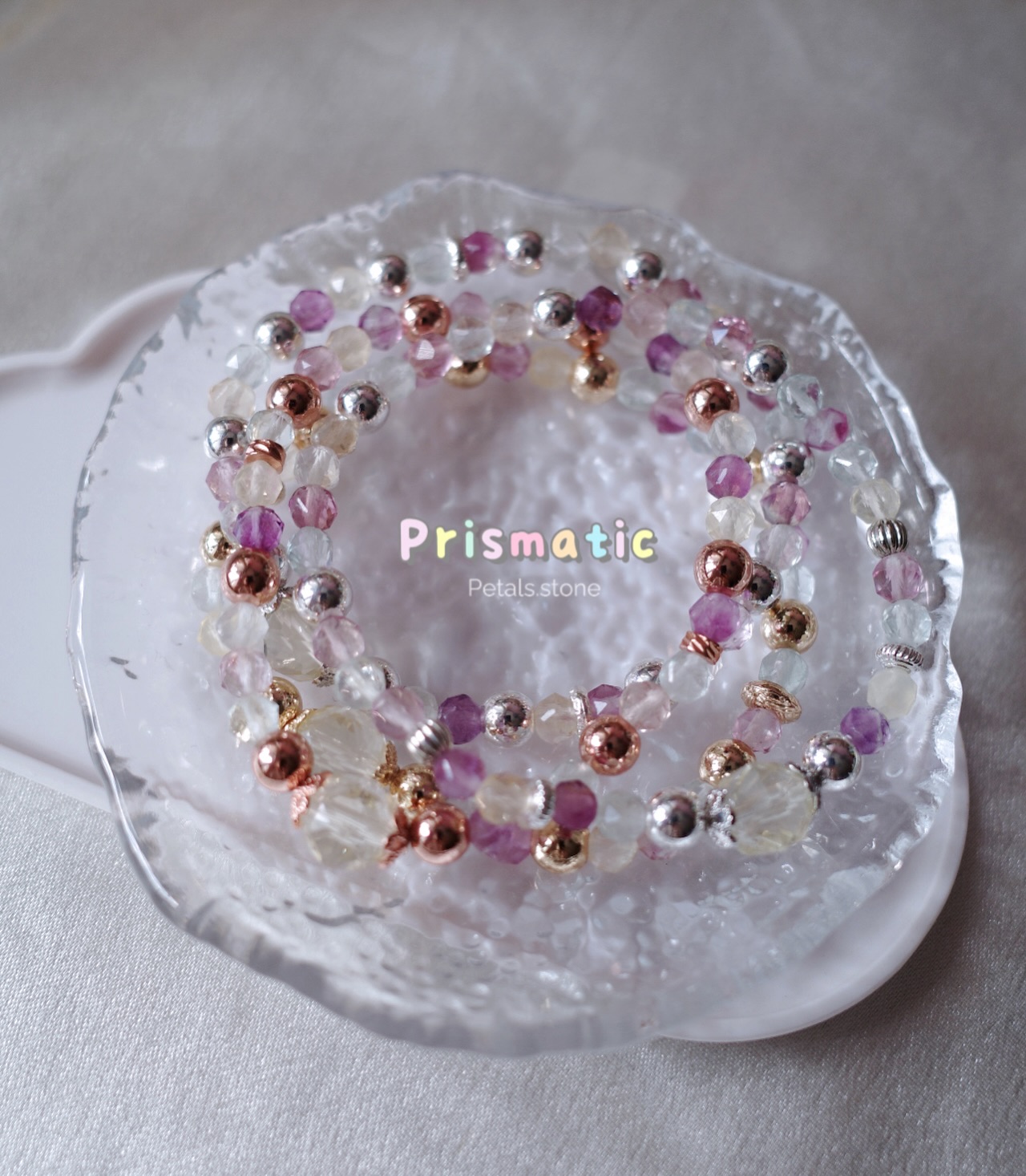 🌈Prismatic | 彩螢石 檸檬黃晶
