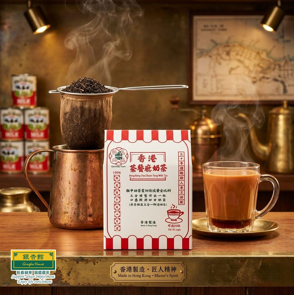 堅尼地城-香港茶餐廳奶茶-茶膽